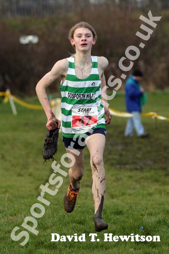 Red 47 boys 2012 North East Championships, Summerhill Country Park, Hartlepool.